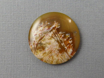 Condor Agate Cabochon | Round Chalcedony from Patagonia Argentina | AG310 - Gem Enthusiast