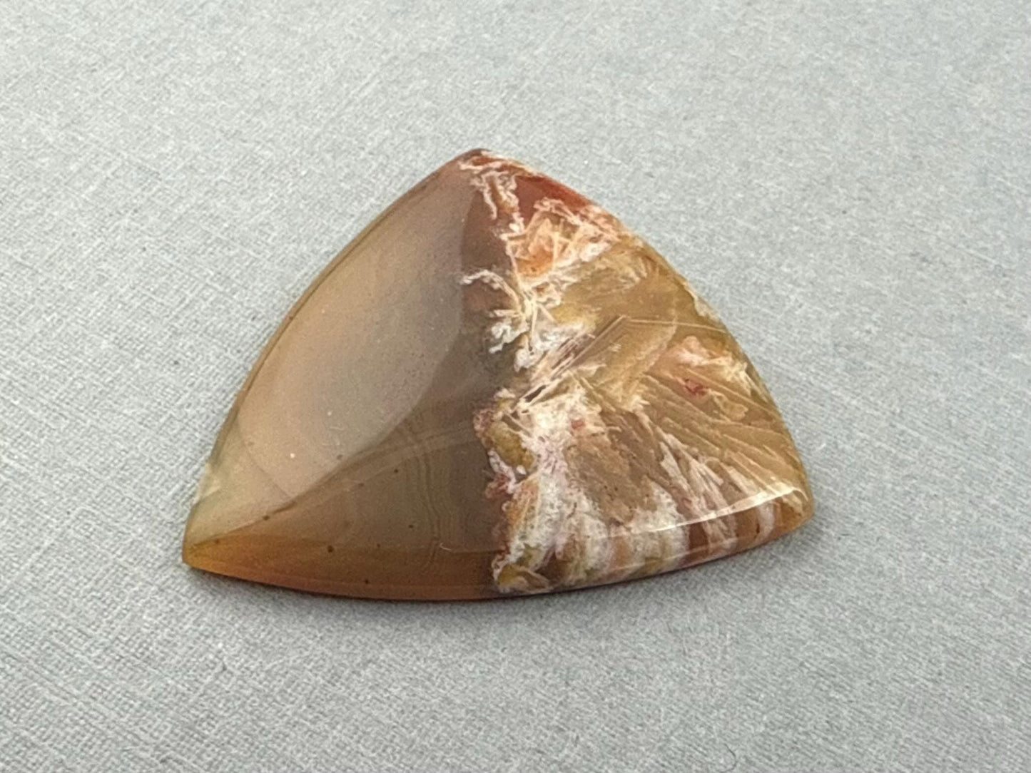 Condor Sagenite Agate Cabochon | Chalcedony from Patagonia Argentina | AG306 - Gem Enthusiast