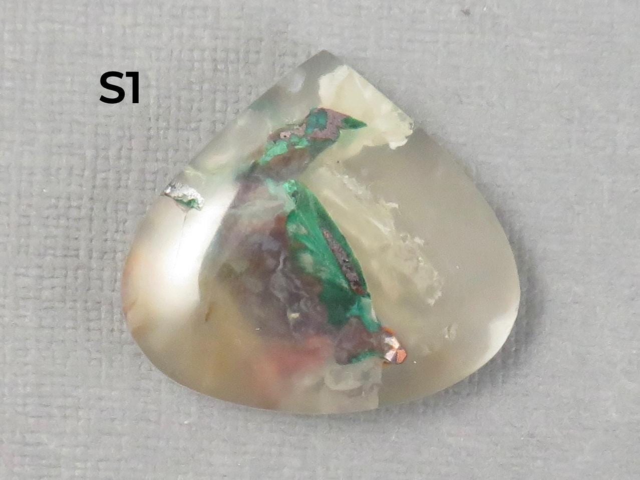 Confetti Chalcedony Cabochon | 25–34mm, avg 27.83ct | Per Stone | Indonesia | CF100 - Gem Enthusiast