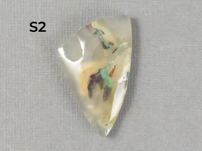Confetti Chalcedony Cabochon | 25–34mm, avg 27.83ct | Per Stone | Indonesia | CF100 - Gem Enthusiast