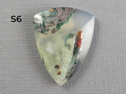 Confetti Chalcedony Cabochon | 25–34mm, avg 27.83ct | Per Stone | Indonesia | CF100 - Gem Enthusiast