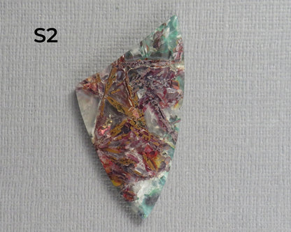 Confetti Chalcedony Cabochon | 35.5–43mm, avg 38.08ct | Sold Per Stone | Indonesia | CF108 - Gem Enthusiast