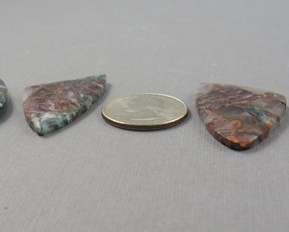 Confetti Chalcedony Cabochon | 35.5–43mm, avg 38.08ct | Sold Per Stone | Indonesia | CF108 - Gem Enthusiast