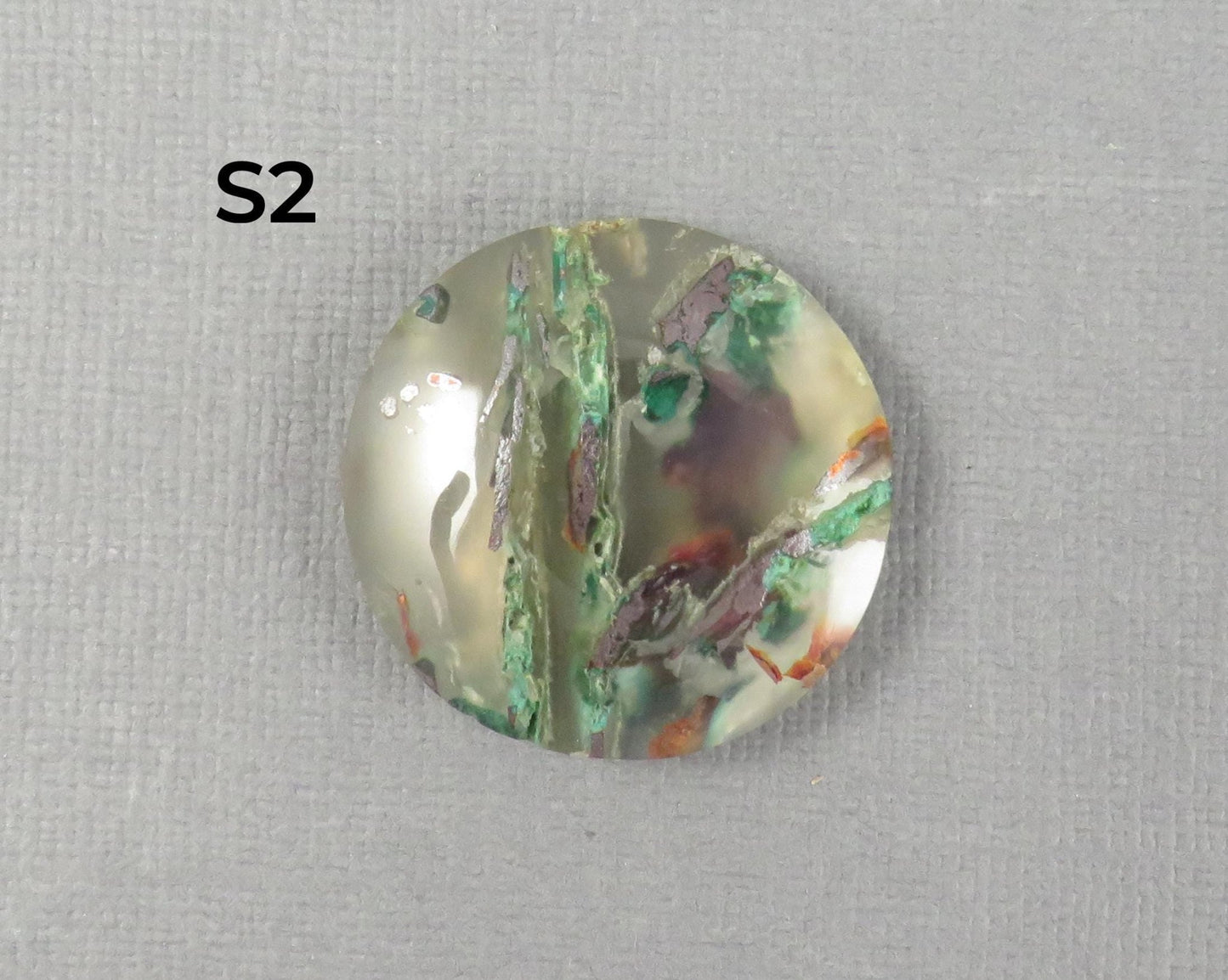 Confetti Chalcedony Cabochon Freeform | 26.5–38mm, avg 32.58ct | Per Stone | Indonesia | CF103 - Gem Enthusiast