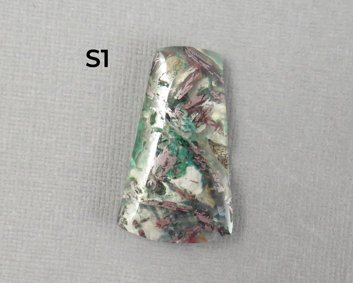 Confetti Chalcedony Cabochon Freeform | 26.5–38mm, avg 32.58ct | Per Stone | Indonesia | CF103 - Gem Enthusiast