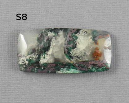 Confetti Chalcedony Cabochon Freeform | 28–35mm, avg 31.09ct | Per Stone | Indonesia | CF106 - Gem Enthusiast