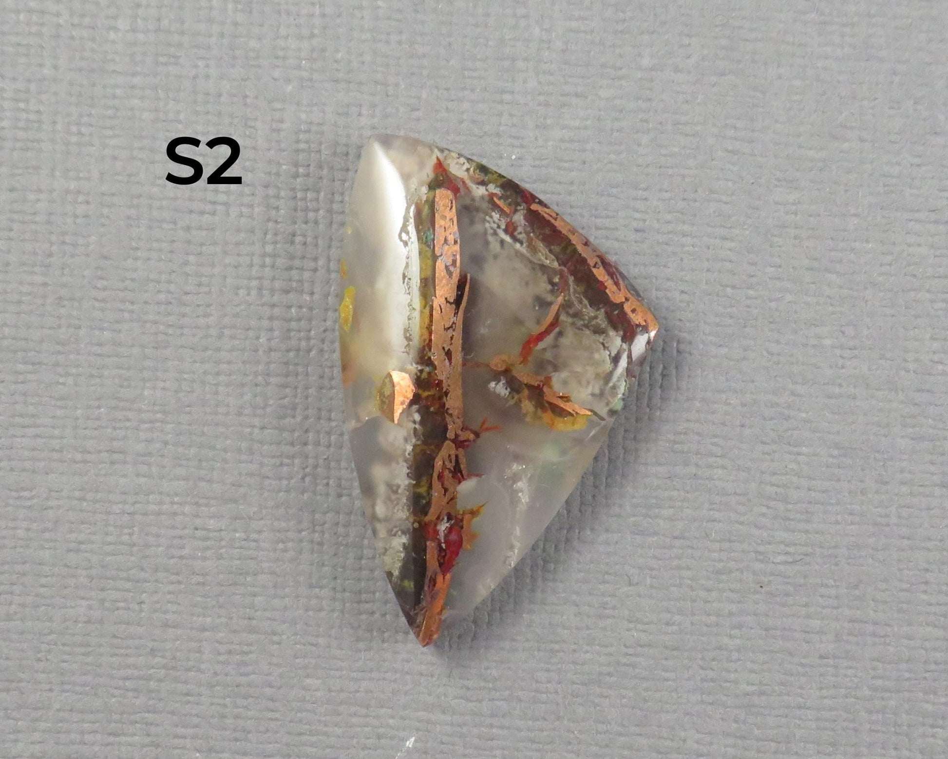 Confetti Chalcedony Cabochon Freeform | Sold Per Stone | 23–32mm, avg 27.27ct | Indonesia | CF104 - Gem Enthusiast
