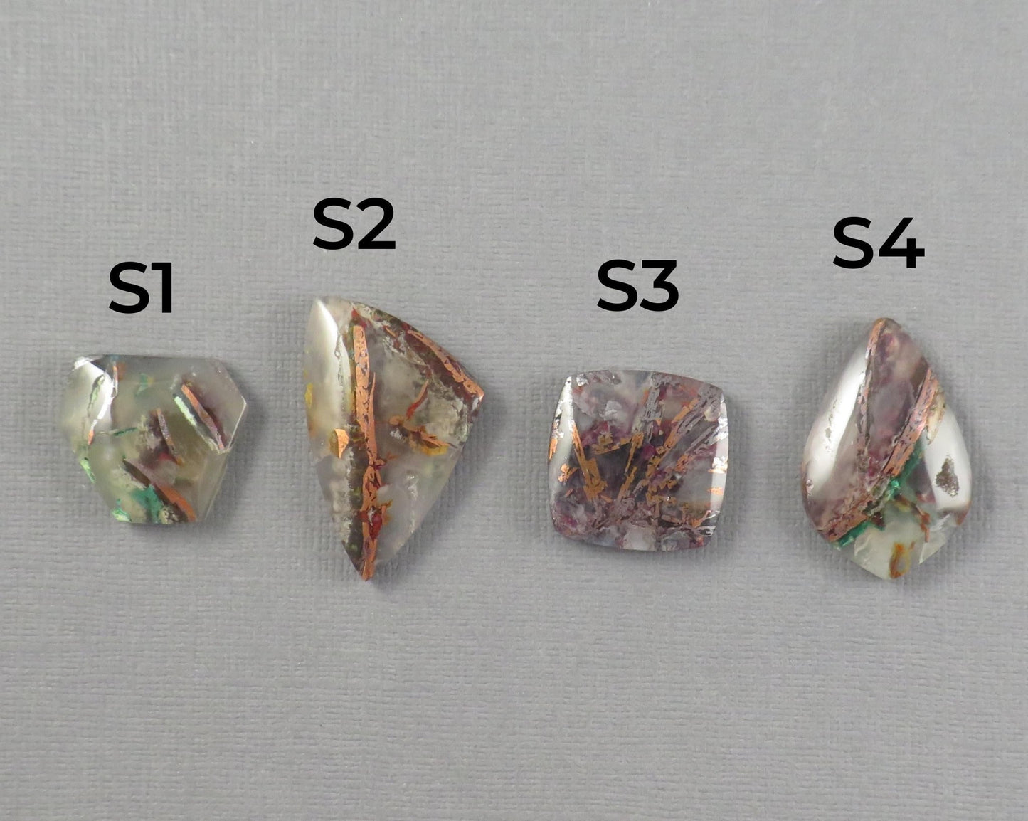 Confetti Chalcedony Cabochon Freeform | Sold Per Stone | 23–32mm, avg 27.27ct | Indonesia | CF104 - Gem Enthusiast