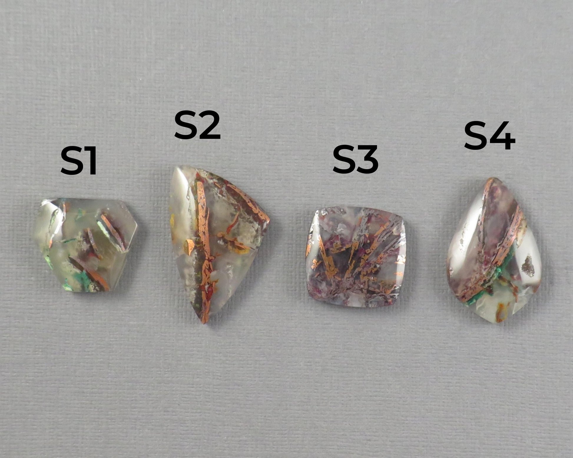 Confetti Chalcedony Cabochon Freeform | Sold Per Stone | 23–32mm, avg 27.27ct | Indonesia | CF104 - Gem Enthusiast