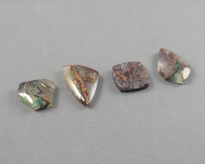 Confetti Chalcedony Cabochon Freeform | Sold Per Stone | 23–32mm, avg 27.27ct | Indonesia | CF104 - Gem Enthusiast