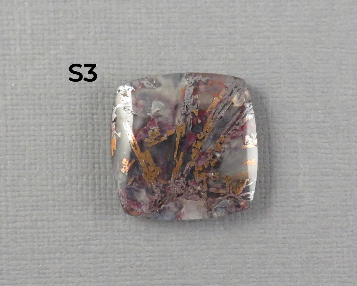 Confetti Chalcedony Cabochon Freeform | Sold Per Stone | 23–32mm, avg 27.27ct | Indonesia | CF104 - Gem Enthusiast