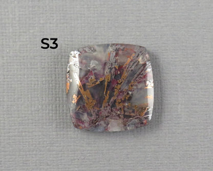 Confetti Chalcedony Cabochon Freeform | Sold Per Stone | 23–32mm, avg 27.27ct | Indonesia | CF104 - Gem Enthusiast