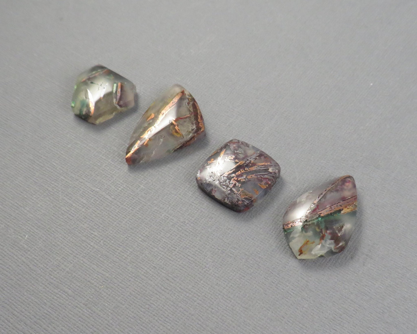 Confetti Chalcedony Cabochon Freeform | Sold Per Stone | 23–32mm, avg 27.27ct | Indonesia | CF104 - Gem Enthusiast