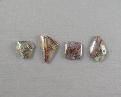 Confetti Chalcedony Cabochon Freeform | Sold Per Stone | 23–32mm, avg 27.27ct | Indonesia | CF104 - Gem Enthusiast