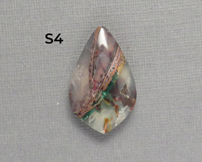 Confetti Chalcedony Cabochon Freeform | Sold Per Stone | 23–32mm, avg 27.27ct | Indonesia | CF104 - Gem Enthusiast