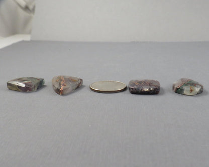 Confetti Chalcedony Cabochon Freeform | Sold Per Stone | 23–32mm, avg 27.27ct | Indonesia | CF104 - Gem Enthusiast