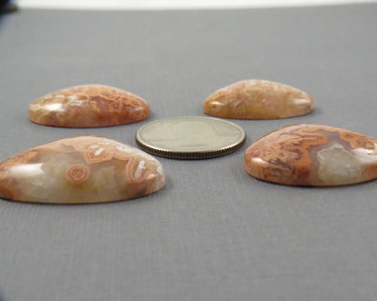 Crazy Lace Agate Cabochon Teardrop| Sold Per Stone | 26mm, avg 33ct | Indonesia | AG399 - Gem Enthusiast