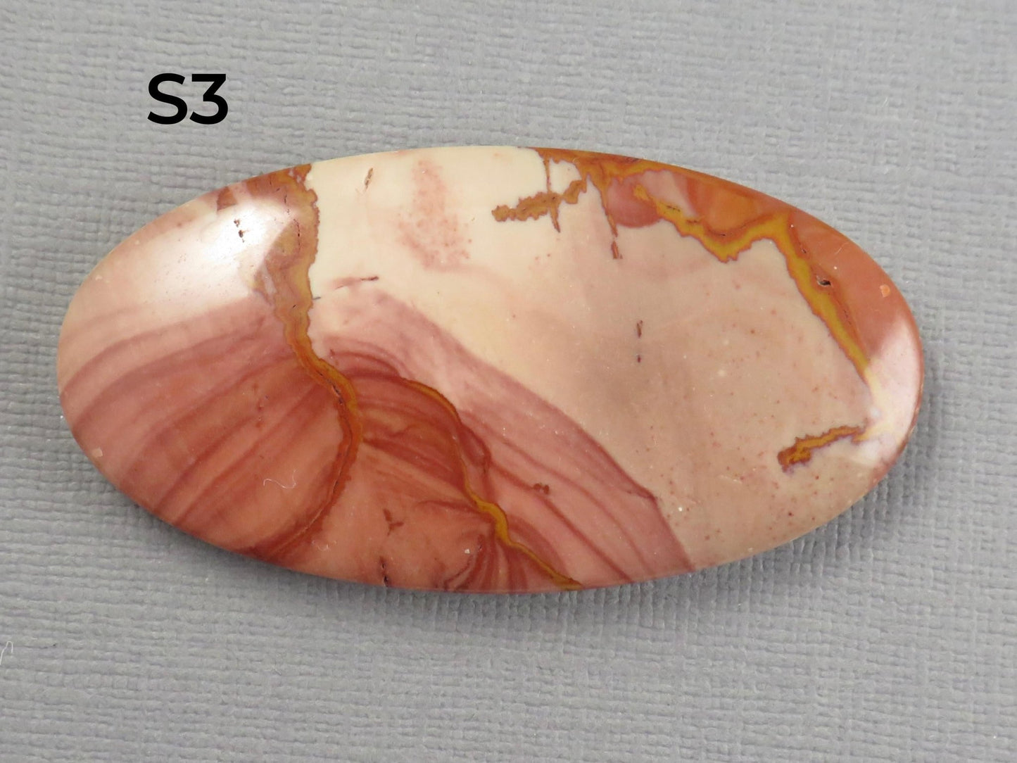 Dead Camel Cabochon | Dead Camel Jasper | 46–57mm, avg 100+ ct | Per Stone | JS395 - Gem Enthusiast