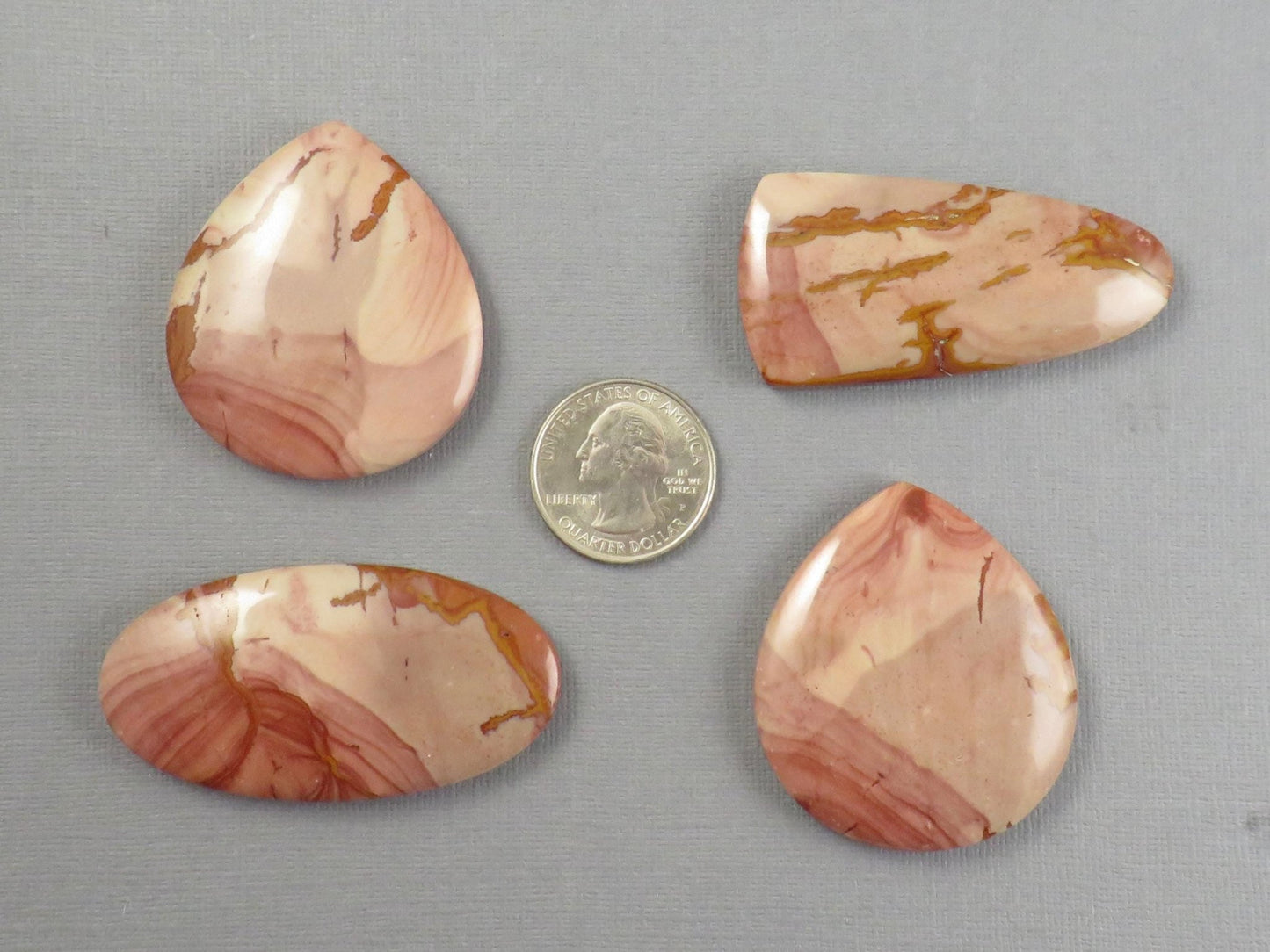 Dead Camel Cabochon | Dead Camel Jasper | 46–57mm, avg 100+ ct | Per Stone | JS395 - Gem Enthusiast