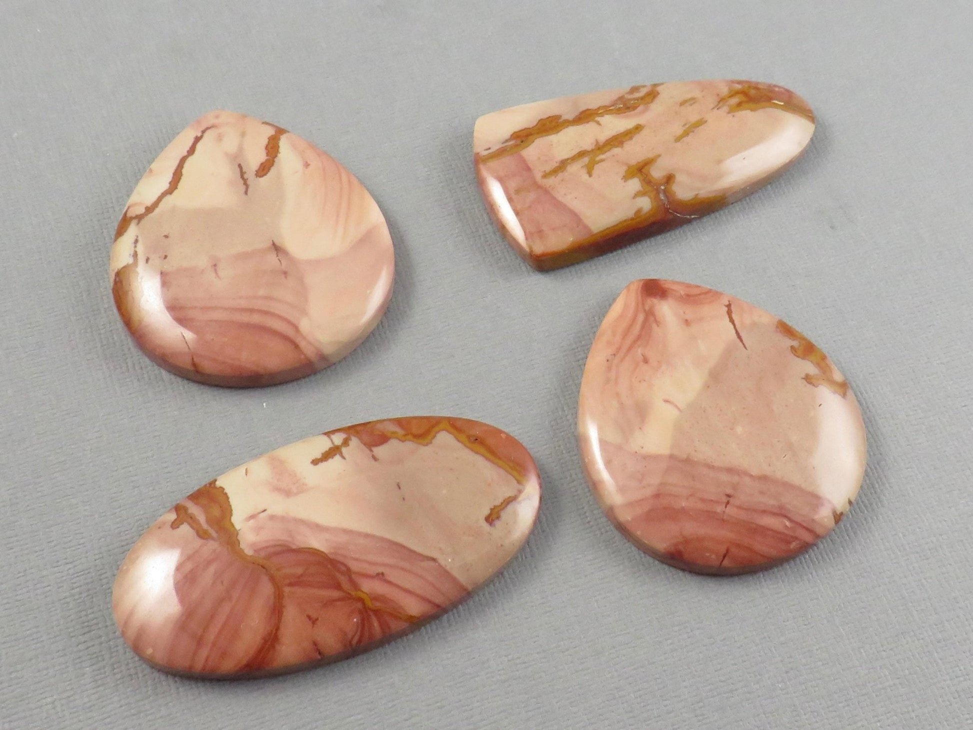 Dead Camel Cabochon | Dead Camel Jasper | 46–57mm, avg 100+ ct | Per Stone | JS395 - Gem Enthusiast