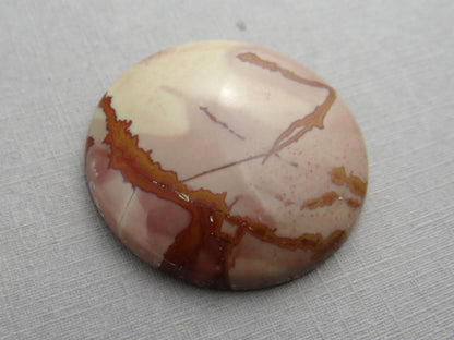 Dead Camel Jasper| Round Cabochon | 33x33mm, 50ct | Nevada, USA | JS399 - Gem Enthusiast