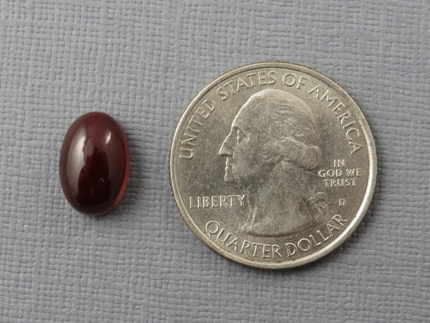 Deep Red Oregon Sunstone | 12x8 Oval Cabochon | 4.6 carats | Natural American Gemstone | OSC339 - Gem Enthusiast