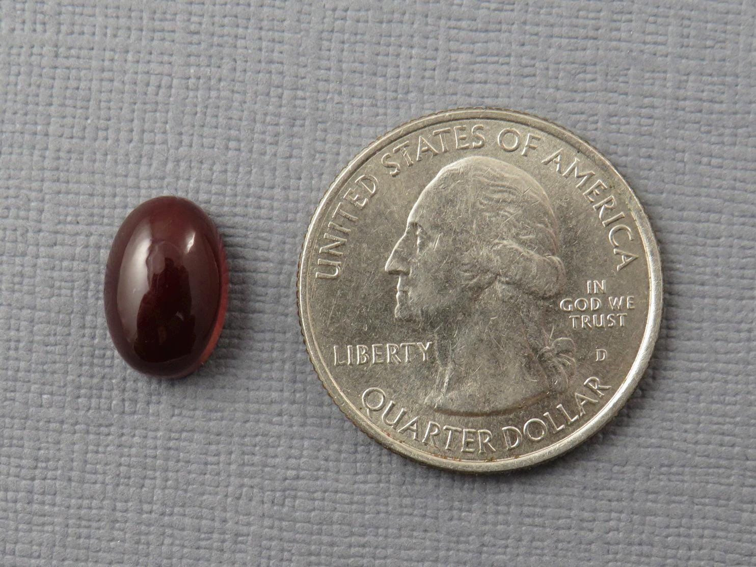 Deep Red Oregon Sunstone | 12x8 Oval Cabochon | 4.6 carats | Natural American Gemstone | OSC339 - Gem Enthusiast
