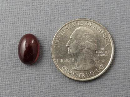 Deep Red Oregon Sunstone | 12x8 Oval Cabochon | 4.6 carats | Natural American Gemstone | OSC339 - Gem Enthusiast