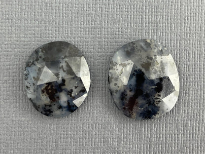 Dendritic Opal Rose Cut Lot | Gemstone Cabochon | OD102 S2 S3 - Gem Enthusiast