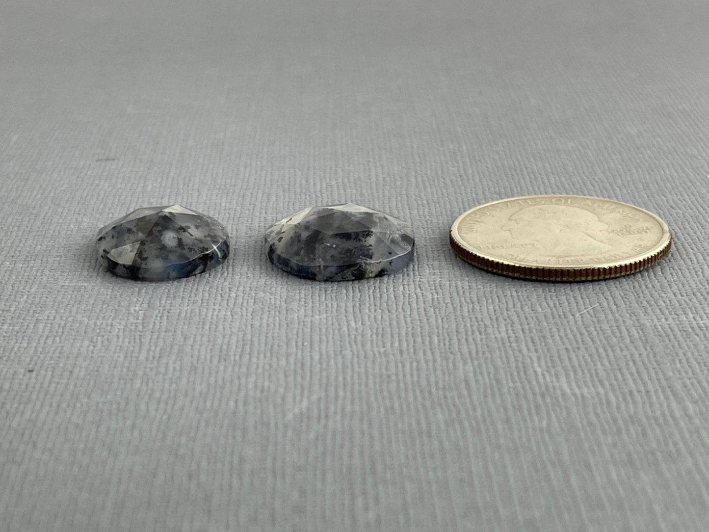 Dendritic Opal Rose Cut Lot | Gemstone Cabochon | OD102 S2 S3 - Gem Enthusiast