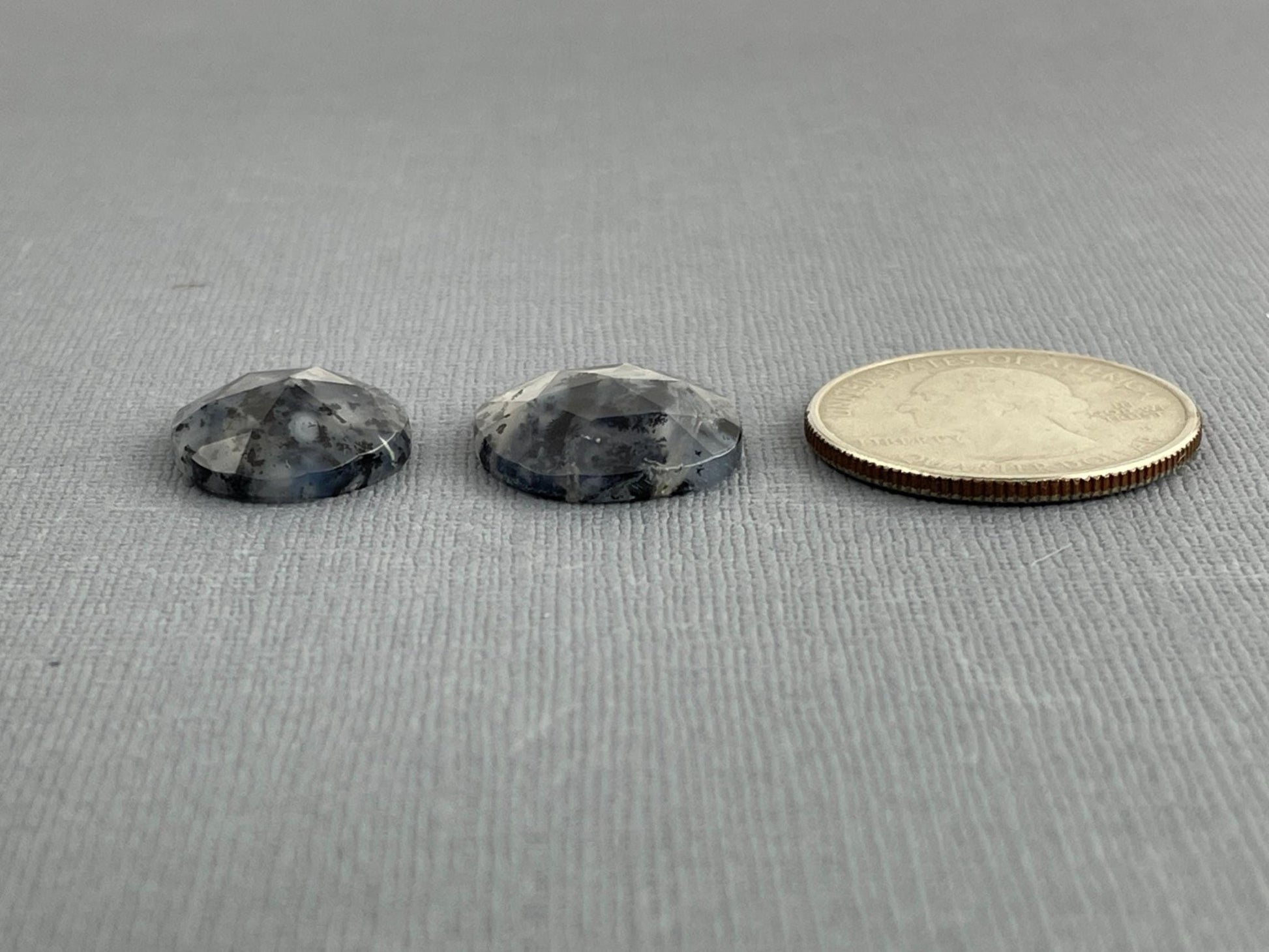 Dendritic Opal Rose Cut Lot | Gemstone Cabochon | OD102 S2 S3 - Gem Enthusiast