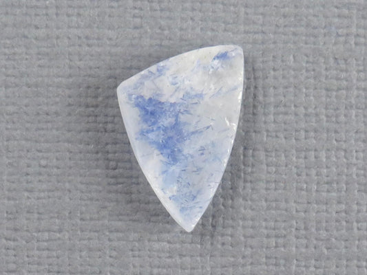 Dumortierite in Quartz | Druzy Crystal | Rough Top Triangle | Brazil | QU555 - Gem Enthusiast