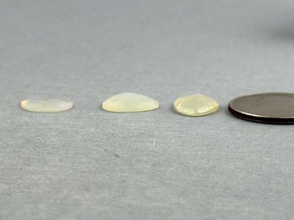 Ethiopian Opal Lot: Rose Cut Gemstones, 5.72 ct - Opal - Gem Enthusiast