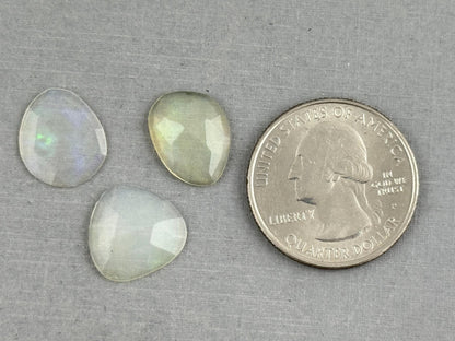 Ethiopian Opal Lot: Rose Cut Gemstones, 5.72 ct - Opal - Gem Enthusiast