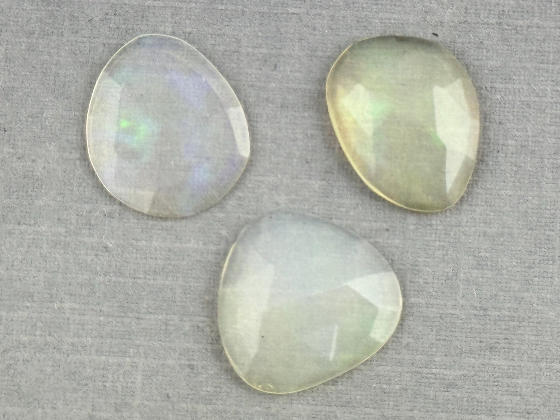 Ethiopian Opal Lot: Rose Cut Gemstones, 5.72 ct - Opal - Gem Enthusiast