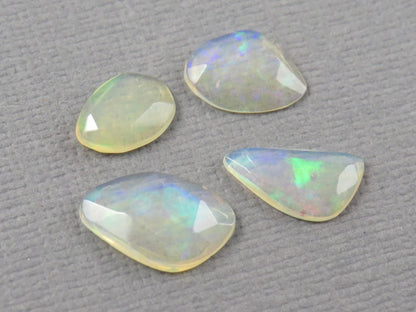Ethiopian Opal Rose Cut | Welo opal | 9-12.5mm length, 2.5 depth, 3.43ct | Sold as Lot | OP487 - Gem Enthusiast