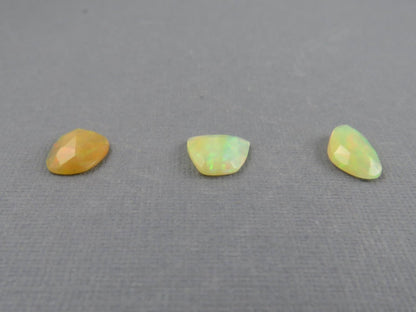 Ethiopian Opal with Fire | Rose Cut Freeform Loose Gemstone | OP450 - Gem Enthusiast