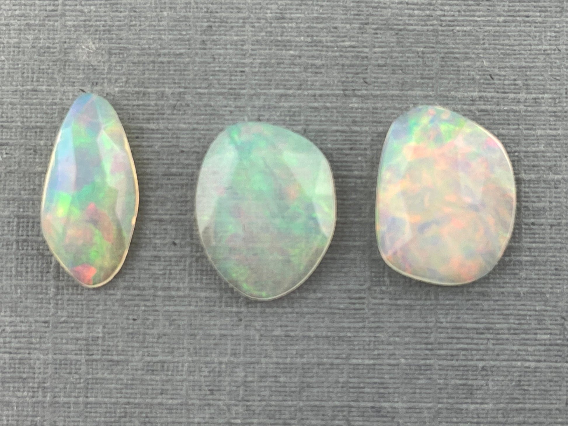 Ethiopian Opals 4 Ct Lots | Rose Cut Natural Loose Gemstones | Small, Medium, Large Sizes - Opal - Gem Enthusiast