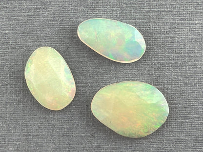 Ethiopian Opals with Fire Lot | Rose Cut Gemstone | 2.46 carats | OP423 - Opal - Gem Enthusiast