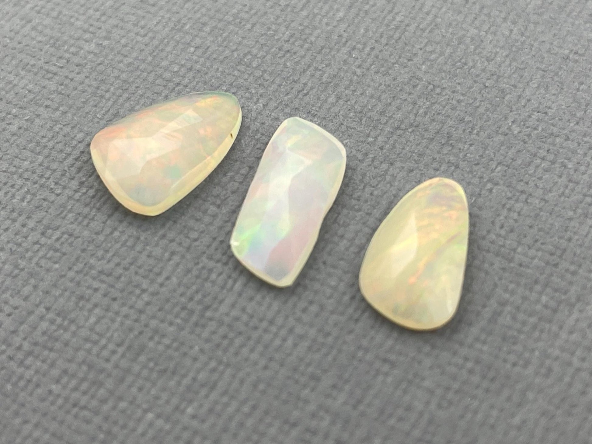 Ethiopian Opals with Fire | Rose Cut Gemstone Lot | 3.13 carats | OP462 - Opal - Gem Enthusiast