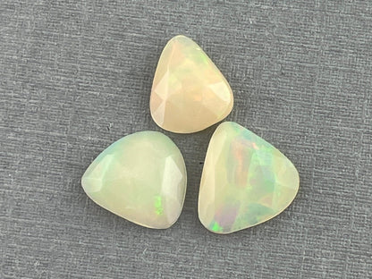 Ethiopian Opals with Fire | Rose Cut Gemstone Lot | 3.31 carats | OP422 - Opal - Gem Enthusiast