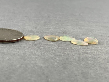 Ethiopian Opals with Fire | Rose Cut Gemstone Lot | 3.75 carats | OP478 - Opal - Gem Enthusiast