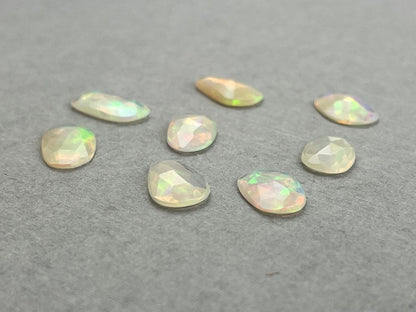 Ethiopian Opals with Fire | Rose Cut Gemstone Lot | 8 carats | OP467 - Opal - Gem Enthusiast