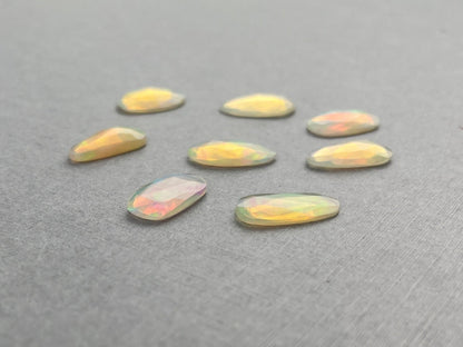 Ethiopian Opals with Fire | Rose Cut Gemstone Lot | 8 carats | OP467 - Opal - Gem Enthusiast