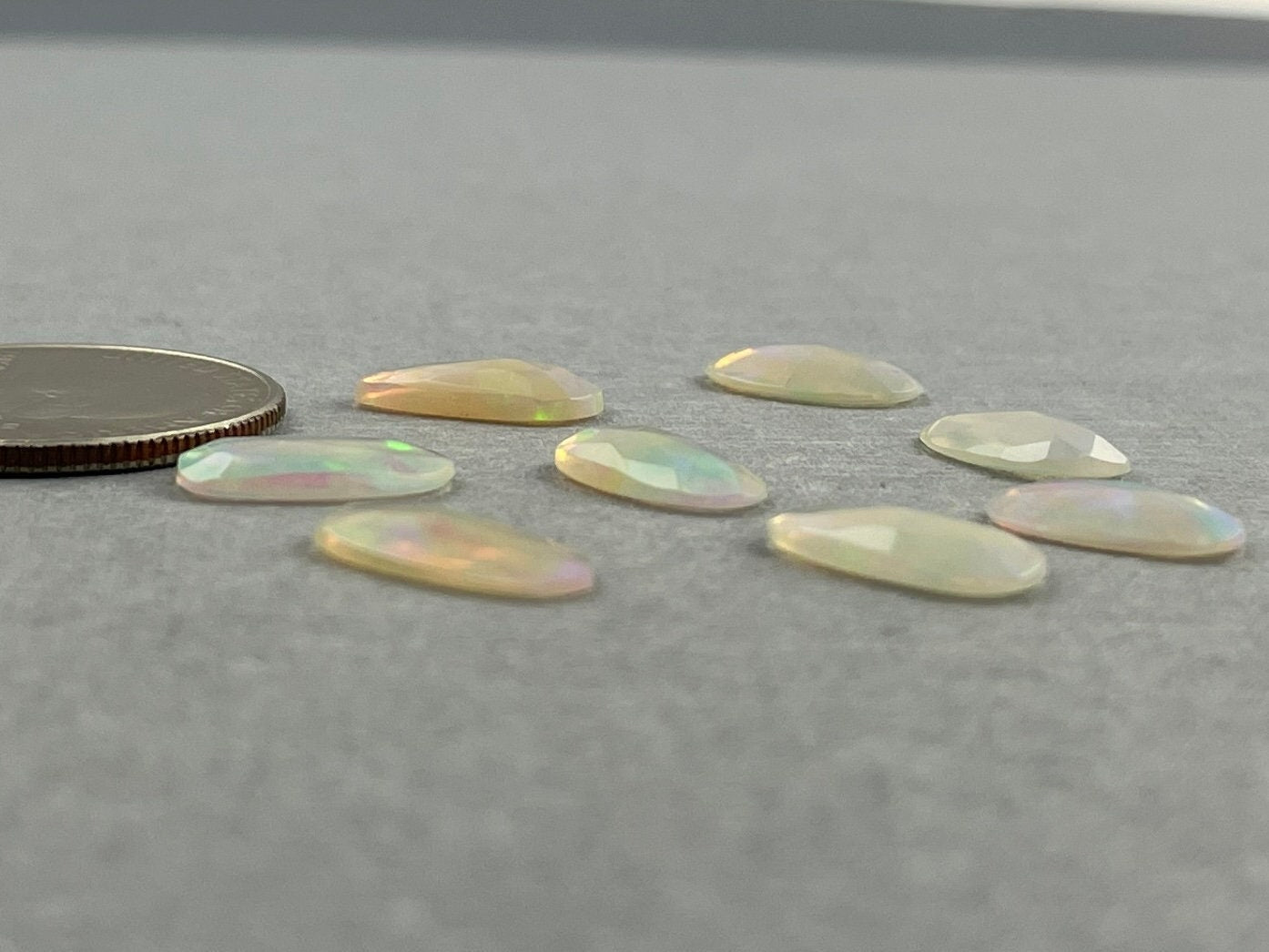 Ethiopian Opals with Fire | Rose Cut Gemstone Lot | 8 carats | OP467 - Opal - Gem Enthusiast
