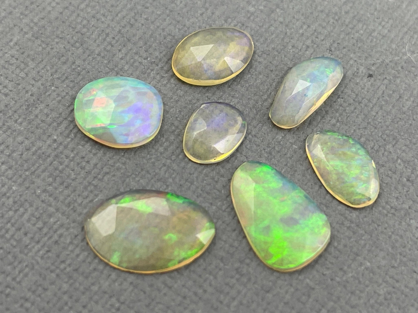Ethiopian Opals with Fire | Rose Cut Natural Gemstone Lot | 3.9 carats | OP479 - Gem Enthusiast