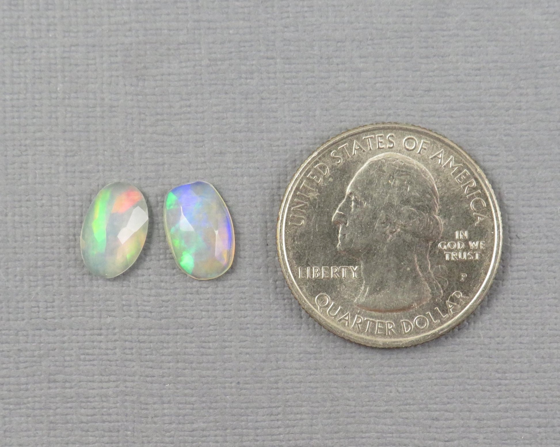 Ethiopian Rose Cut Oval | Welo Opal | 2ct | Sold as Lot | Ethiopia | OP486 - Gem Enthusiast