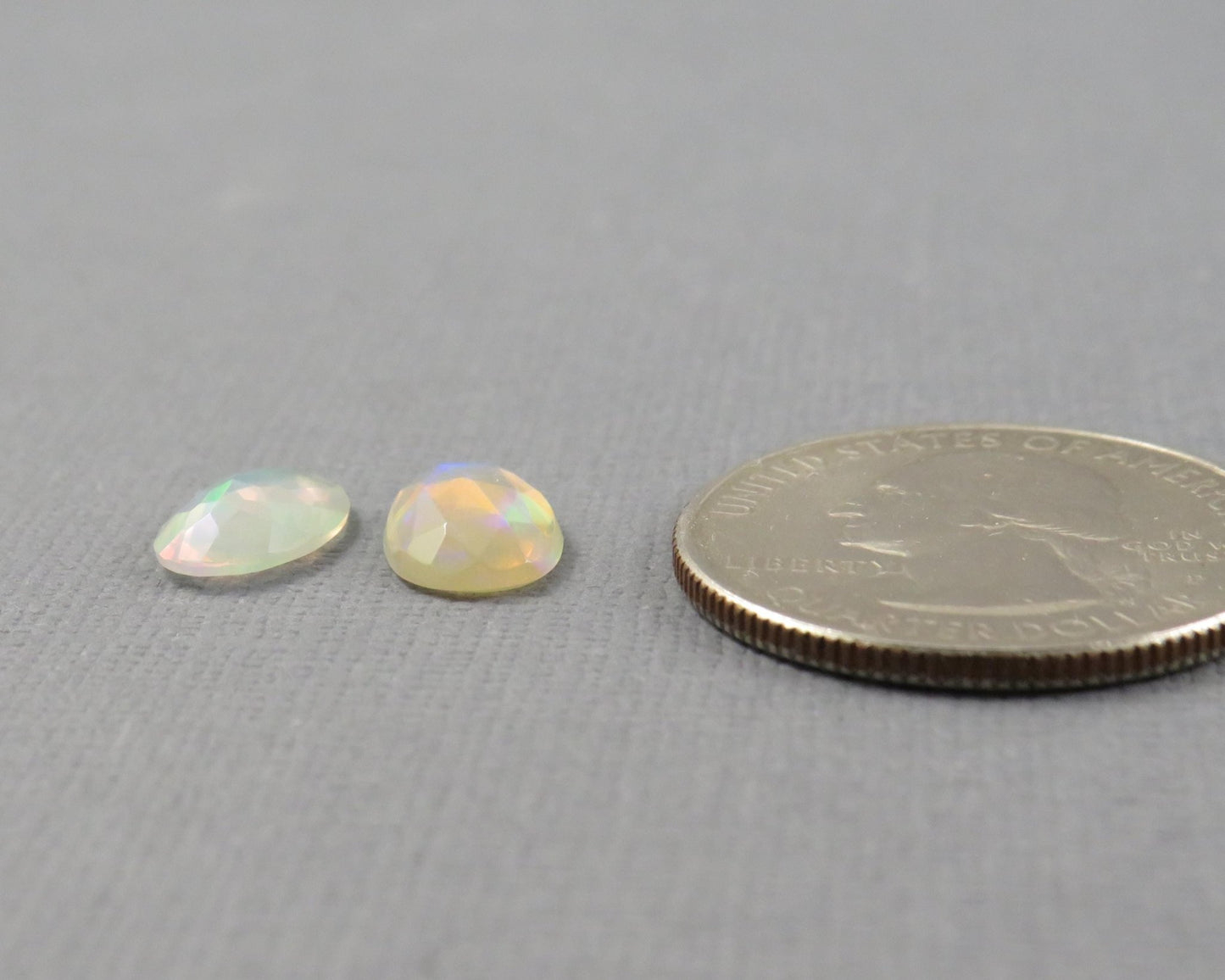 Ethiopian Rose Cut Oval | Welo Opal | 2ct | Sold as Lot | Ethiopia | OP486 - Gem Enthusiast