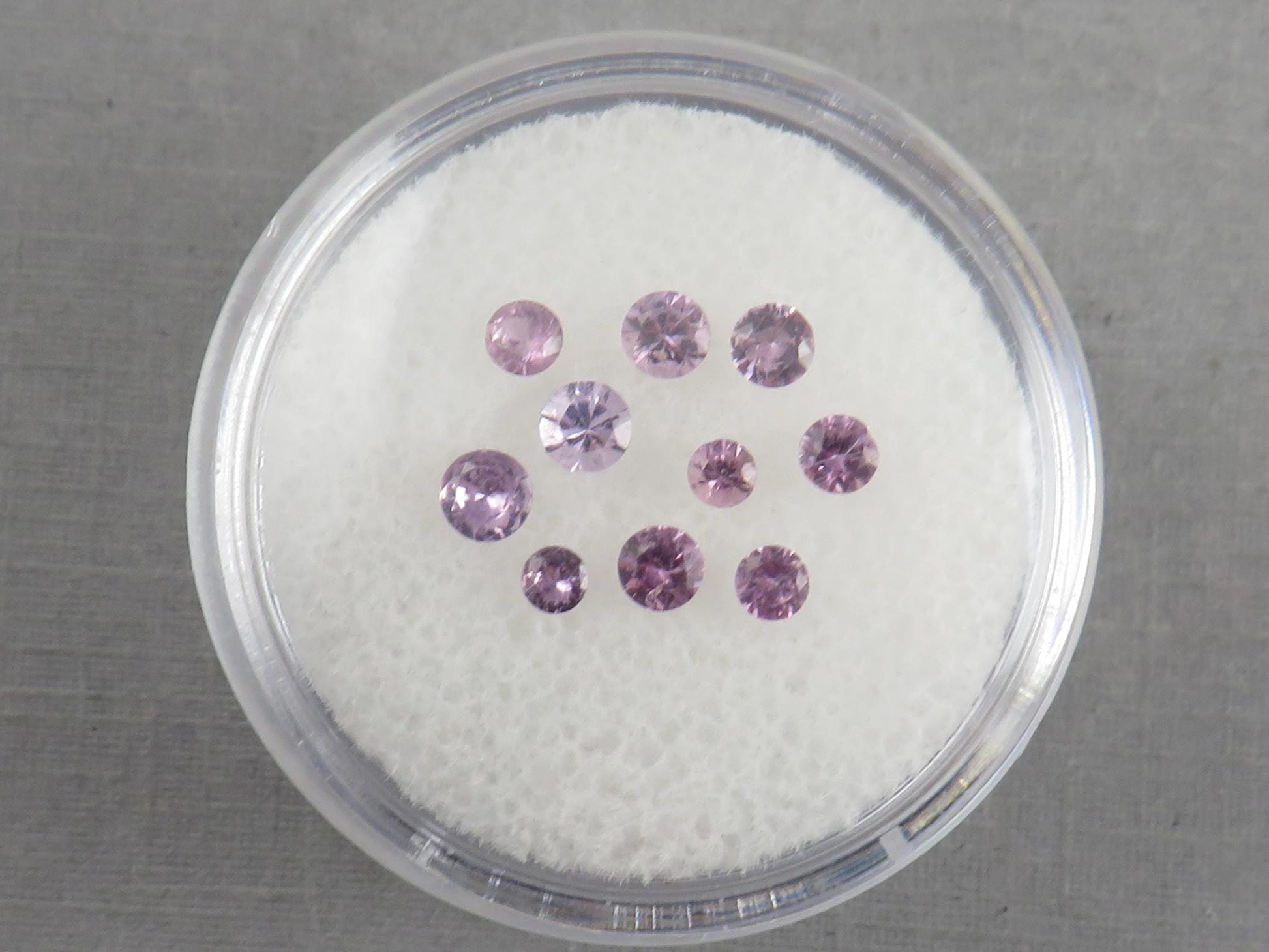 Fancy Sapphire Faceted Lot | 1 carat Lots | Purple, Blue, Peach, or Yellow | 1 carat | SF136 - Gem Enthusiast