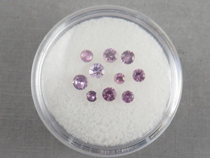 Fancy Sapphire Faceted Lot | 1 carat Lots | Purple, Blue, Peach, or Yellow | 1 carat | SF136 - Gem Enthusiast